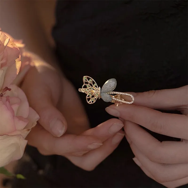 Yiru Alloy Resin Hair Slide Women's-5