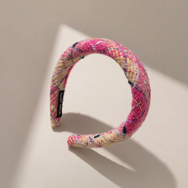 Yiru Woolen Fabric Headbands Women's-6