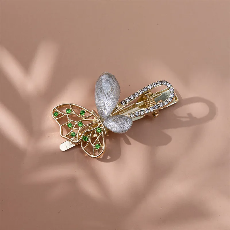 Yiru Alloy Resin Hair Slide Women's-3