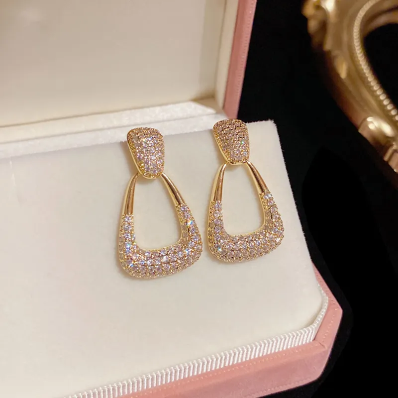 Yiru Copper Alloy Earrings Women's-4