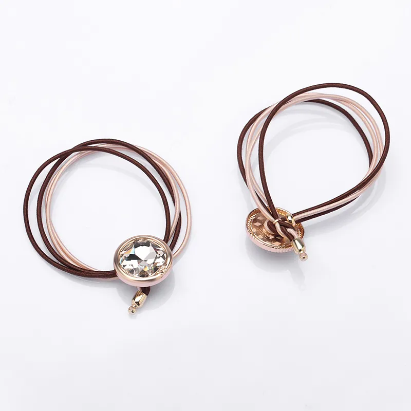 Yiru Acrylic Rubber Band Hair Tie Women's-4