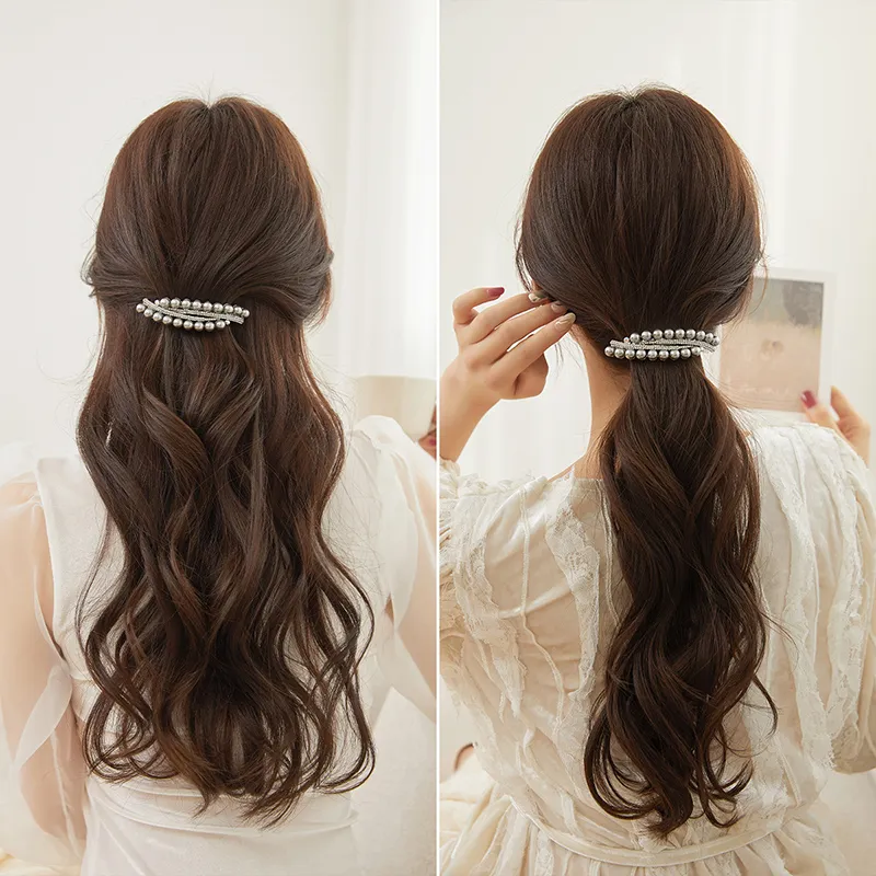 Yiru Headpiece Bangs Clip Women's-3