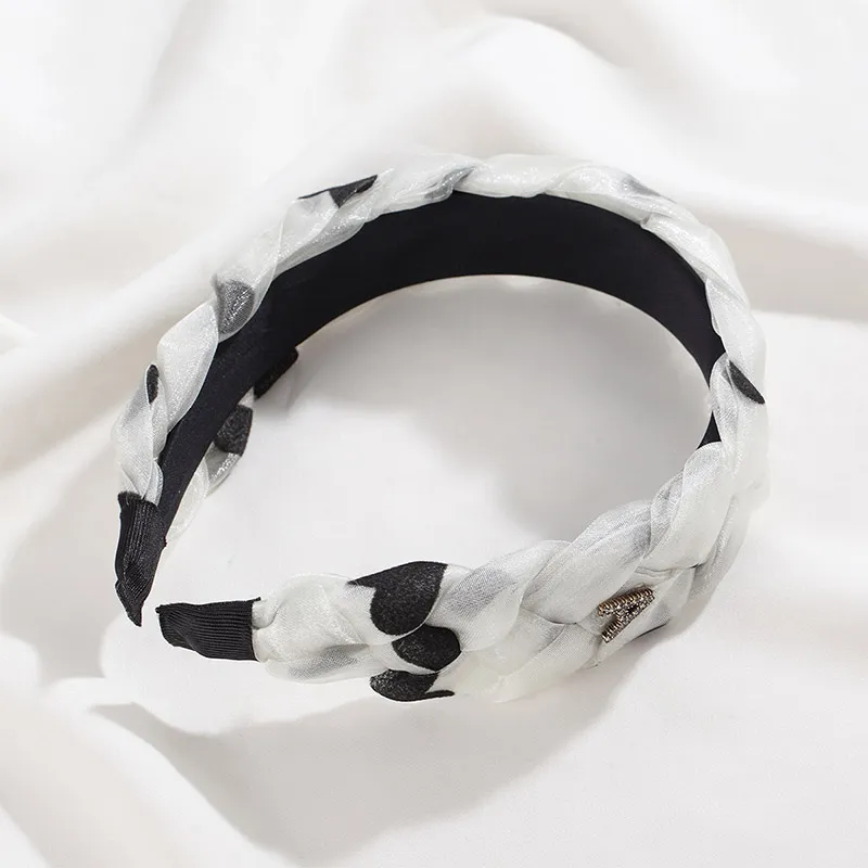 Yiru Organza Fabric Headbands Women's-5