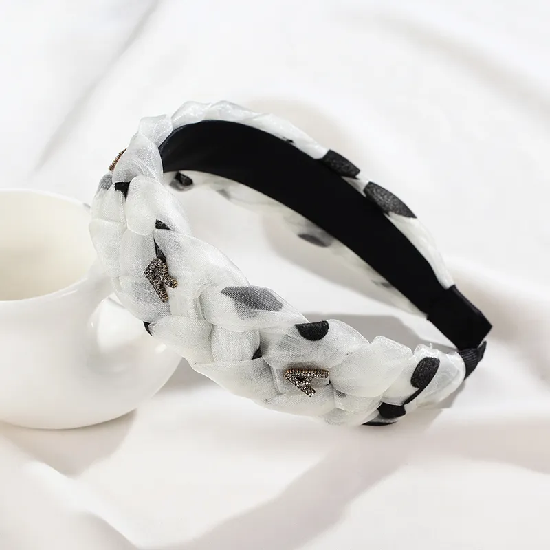 Yiru Organza Fabric Headbands Women's-1