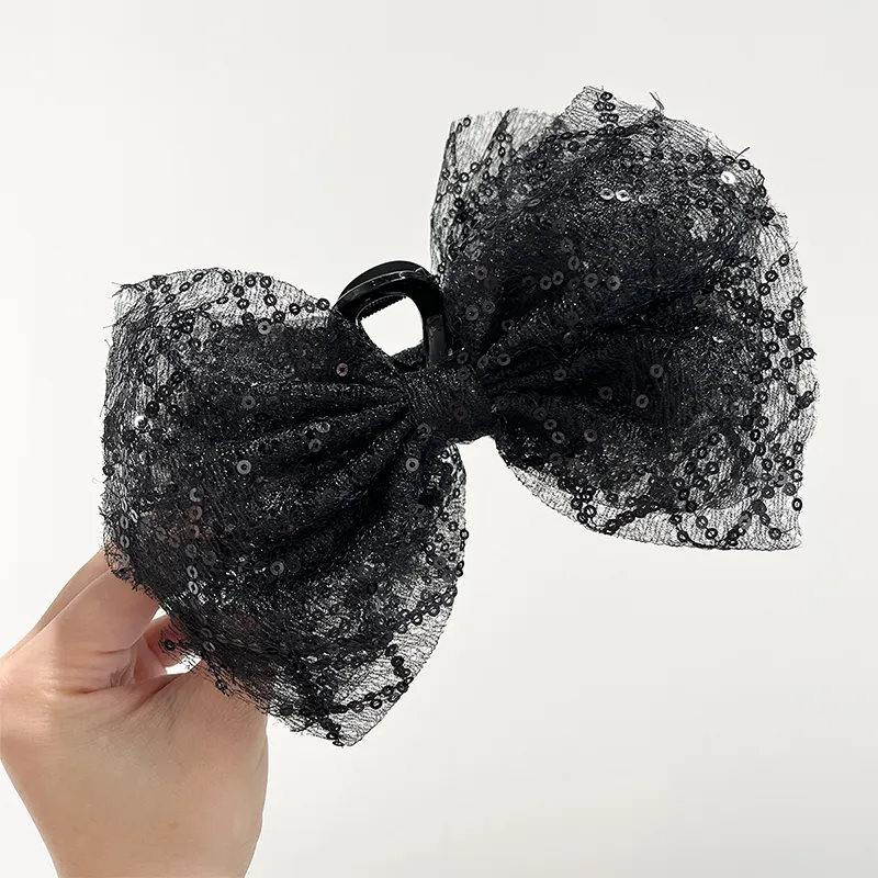 Yiru Acrylic Gauze Hair Clip Hair Claw Clip Women's-4