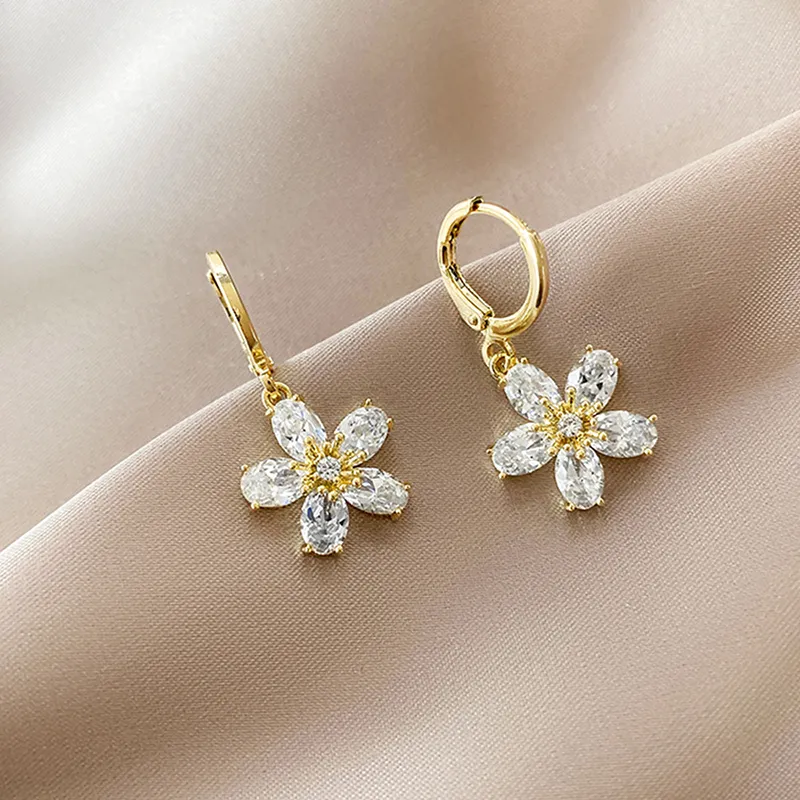 Yiru Copper Plating Earrings Women's-3