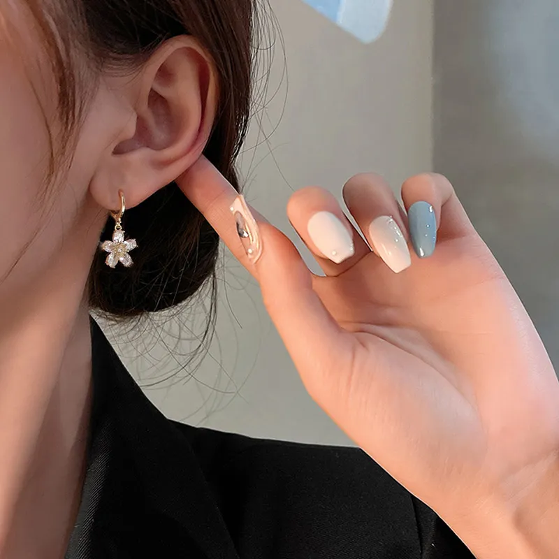 Yiru Copper Plating Earrings Women's-6