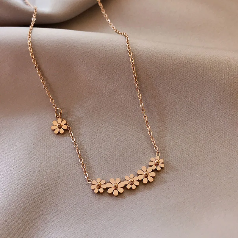 Yiru Titanium Steel Necklaces Women's-1