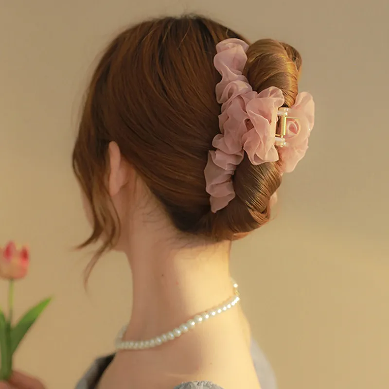 Yiru Acrylic Hair Clip Claw Clip Hair Accessory Headpiece Women's-2