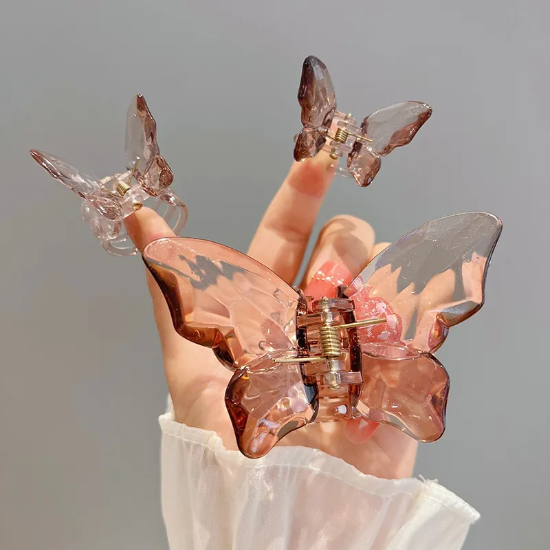 Yiru Acrylic Hair Clip Claw Clip Hair Accessory Women's-1