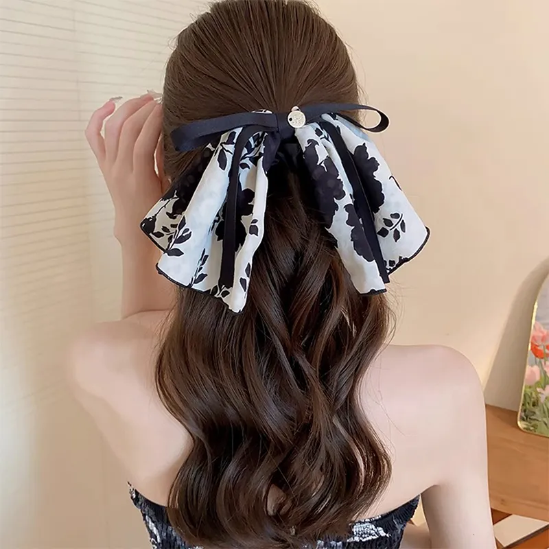 Yiru Fabric Rubber Band Hair Tie, Ponytail Hair Tie, Hair Accessory Women's-3