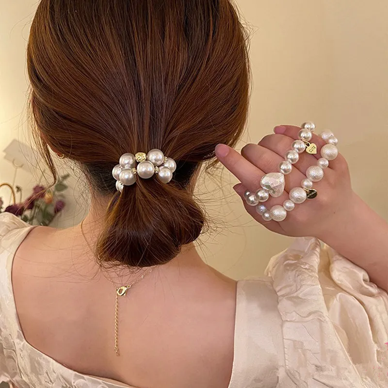 Yiru Rubber Band Hair Tie Women's-1