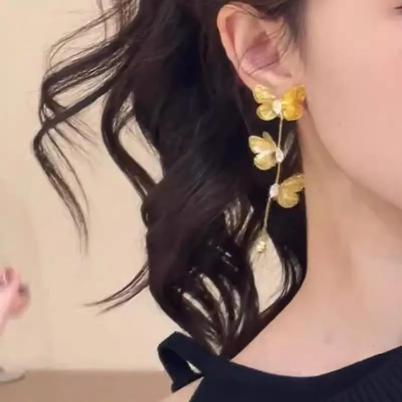 Yiru Copper Alloy Earrings Women's-4
