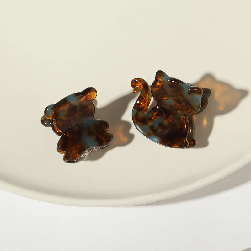 Yiru Acetate Plate Hair Clips Women's-3