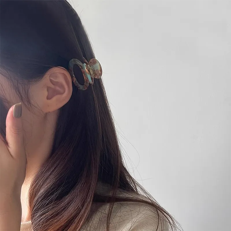 Yiru Acetate Plate Hair Clips Women's-4