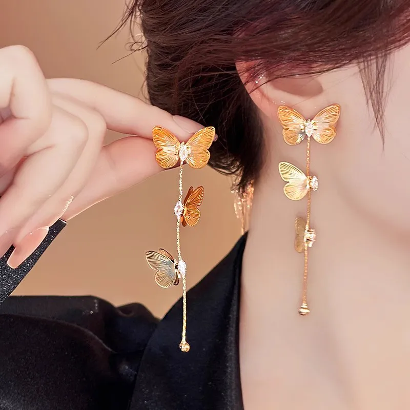 Yiru Copper Alloy Earrings Women's-5