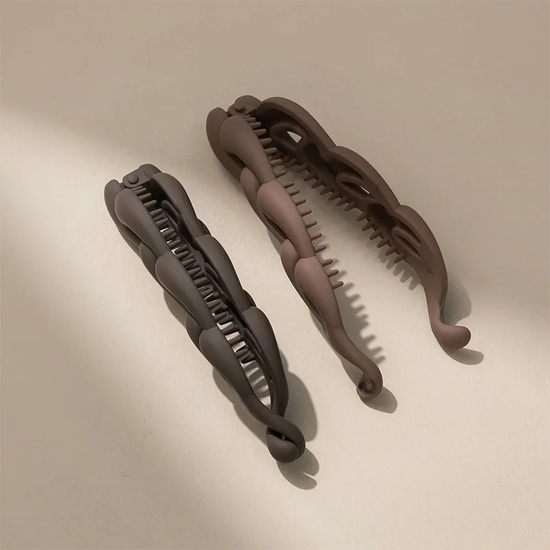 Yiru Acrylic Banana Clip Women's-7