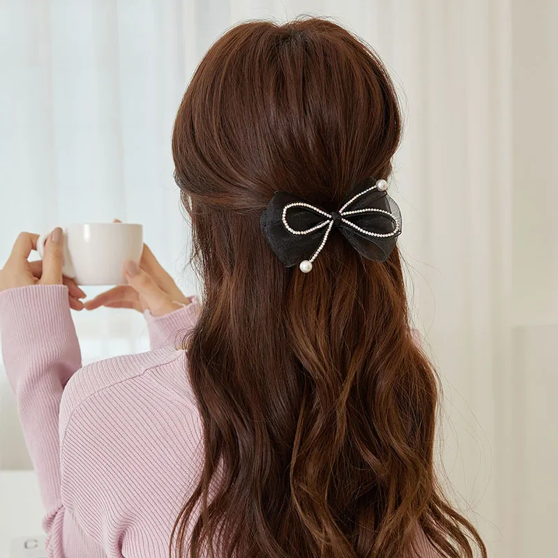 Yiru Organza Hair Clips Women's-6