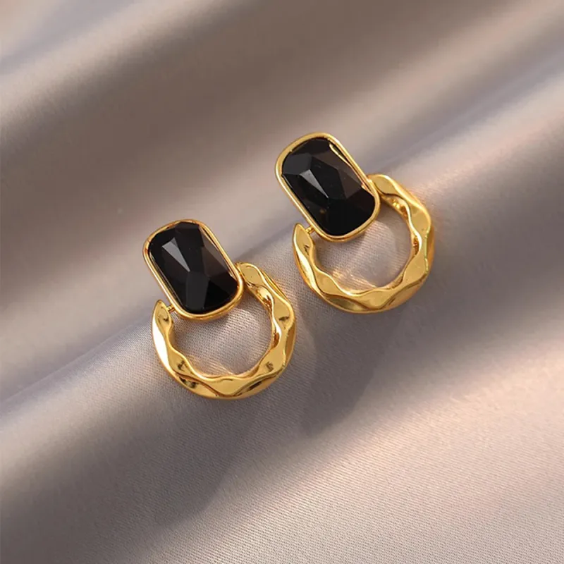 Yiru Copper Alloy Earrings Women's-3
