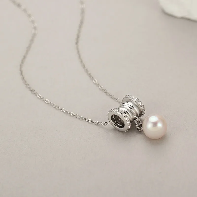 Yiru S925 Silver Elegant Elegance Collarbone Chain Necklace Women's-2