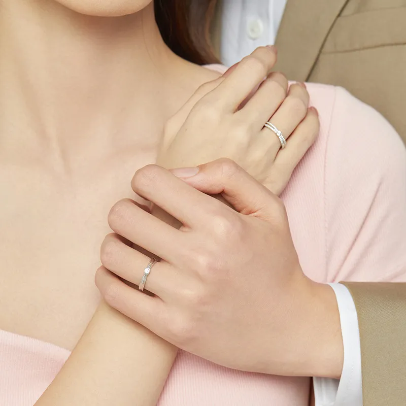 Yiru S925 Silver Ring Finger Jewelry Accessories Women's-3
