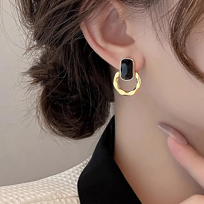Yiru Copper Alloy Earrings Women's-6