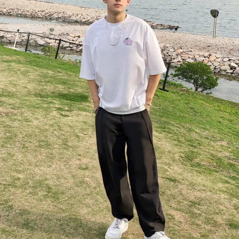 BONAS Casual Pants Unisex Black-1