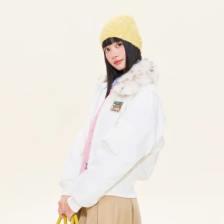 AMONSTER Jackets Coats Unisex White-2
