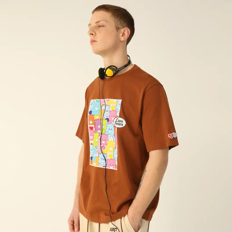 Carebears X AMONSTER T-Shirts Unisex Light Brown-6