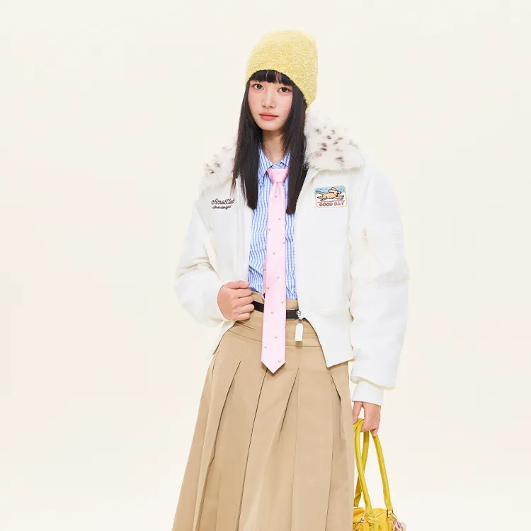 AMONSTER Jackets Coats Unisex White-3