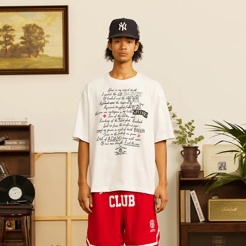 AMONSTER T-Shirts Unisex White-4