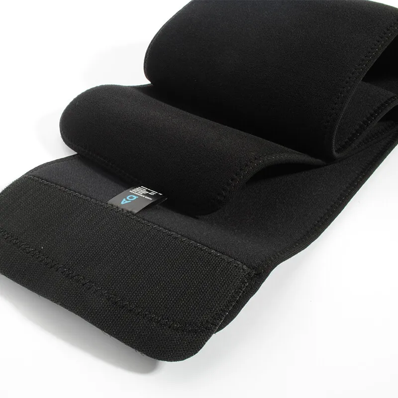 AQ Back Support Braces Breathable Protective Compression Black Silk Cloth Sponge Unisex-4
