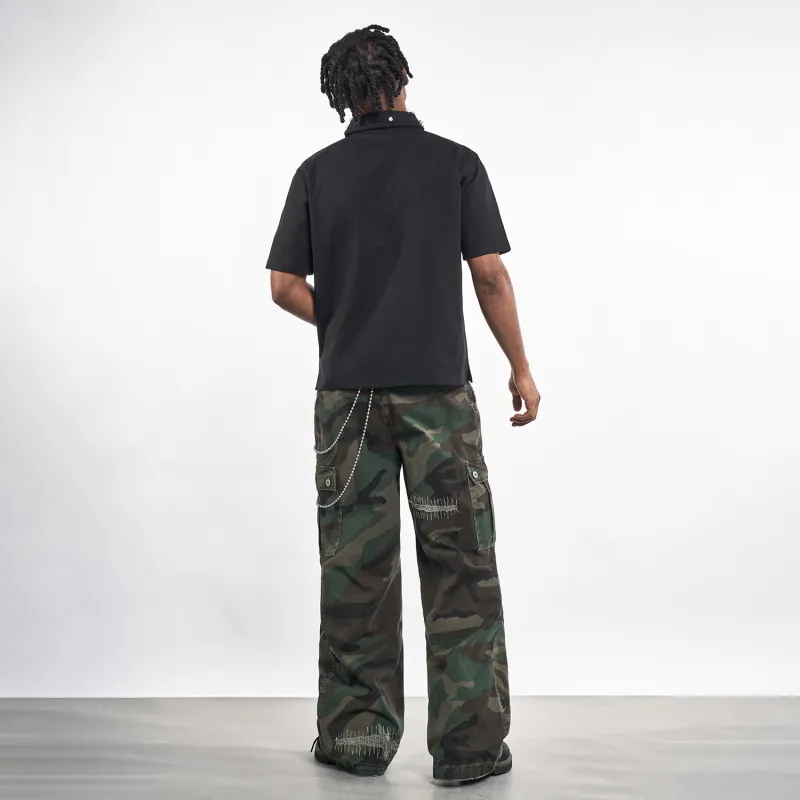 MT99 Cargo Pants Unisex Camouflage-5