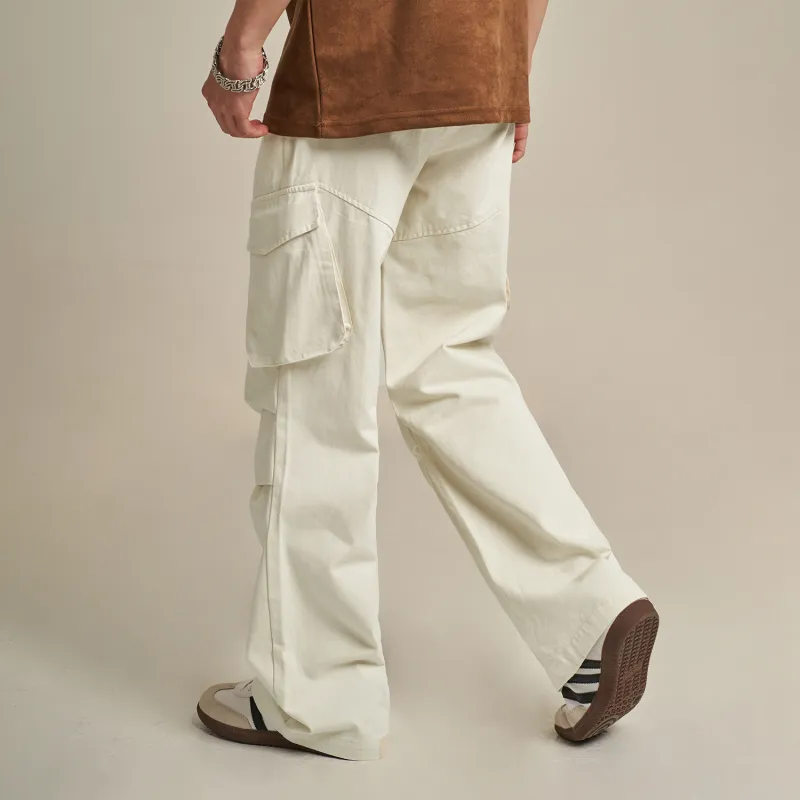MT99 Casual Pants Unisex Apricot-6
