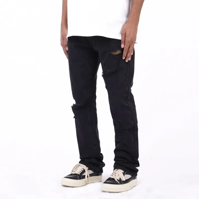 MT99 Jeans Unisex Black-2