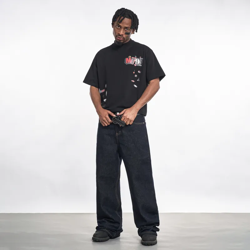 MT99 Jeans Unisex Original Black-4