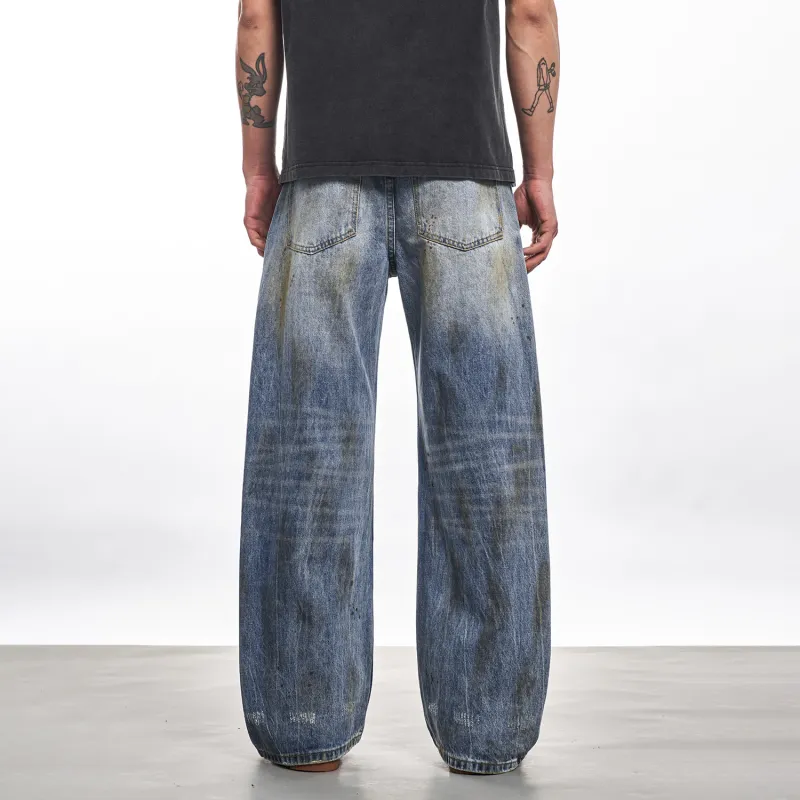 MT99 Jeans Unisex Blue-3