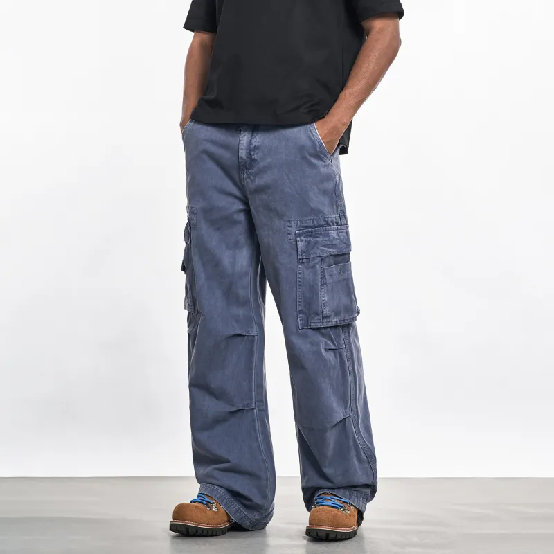 MT99 Cargo Pants Unisex Blue-2