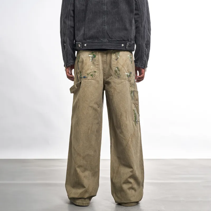 MT99 Jeans Unisex Khaki-5