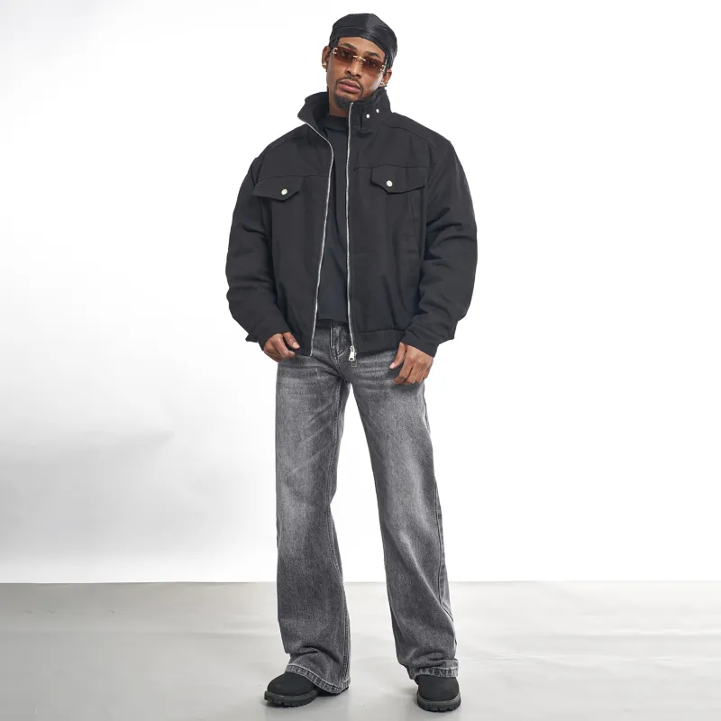MT99 Jeans Unisex Black-6