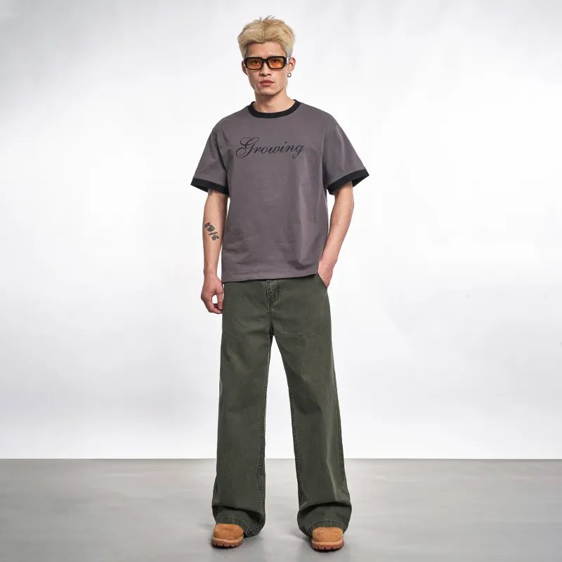 MT99 Casual Pants Unisex Army Green-5