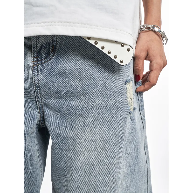 MT99 Jeans Unisex Blue-6