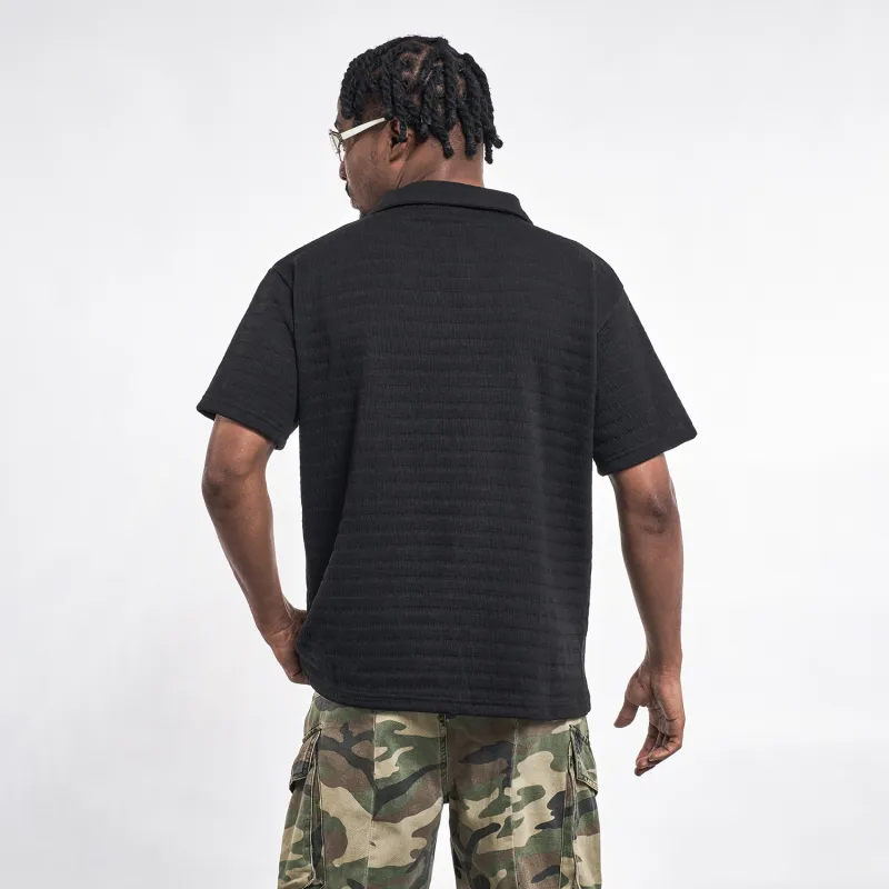 MT99 Polo Shirts Unisex Black-3