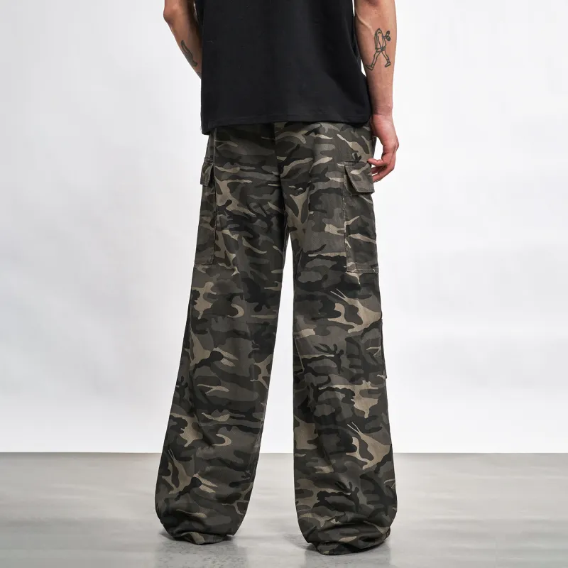 MT99 Casual Pants Unisex Camouflage-4