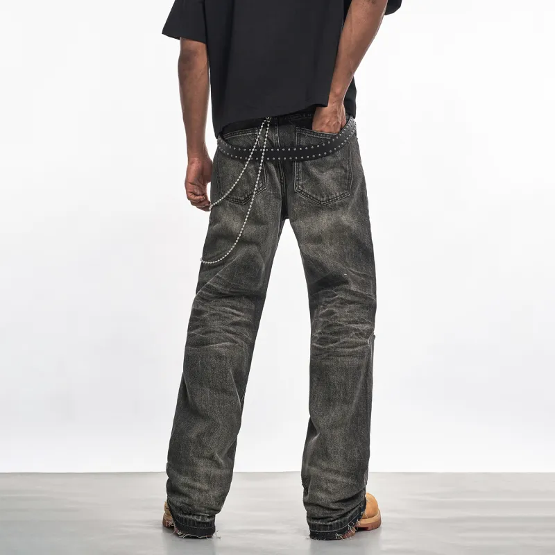 MT99 Jeans Unisex Black-2