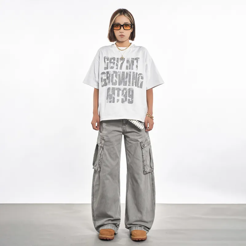 MT99 Cargo Pants Unisex Gray-5