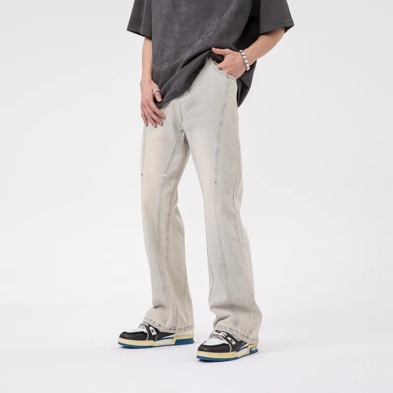 MT99 Jeans Unisex Yellow Mud-2