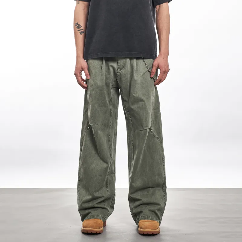 MT99 Loose Fit Casual Pants Unisex-2