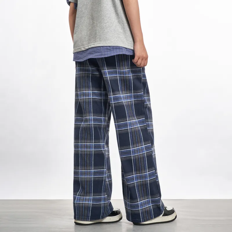 MT99 Casual Pants Unisex Blue-3