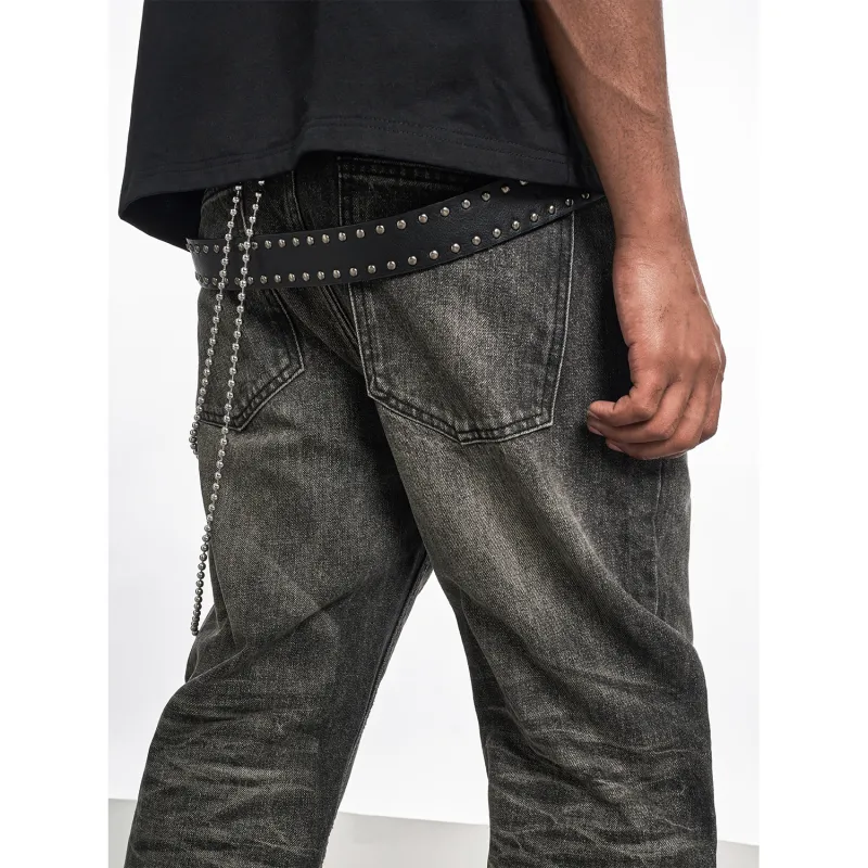 MT99 Jeans Unisex Black-5